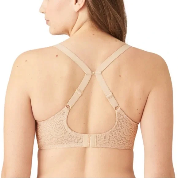 Wacoal Halo Lace Unlined Underwire Bra SZ 30DD NWT - Picture 4 of 7